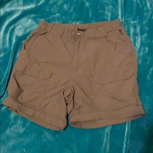Dark Green Cargo Shorts w/ Four Pockets